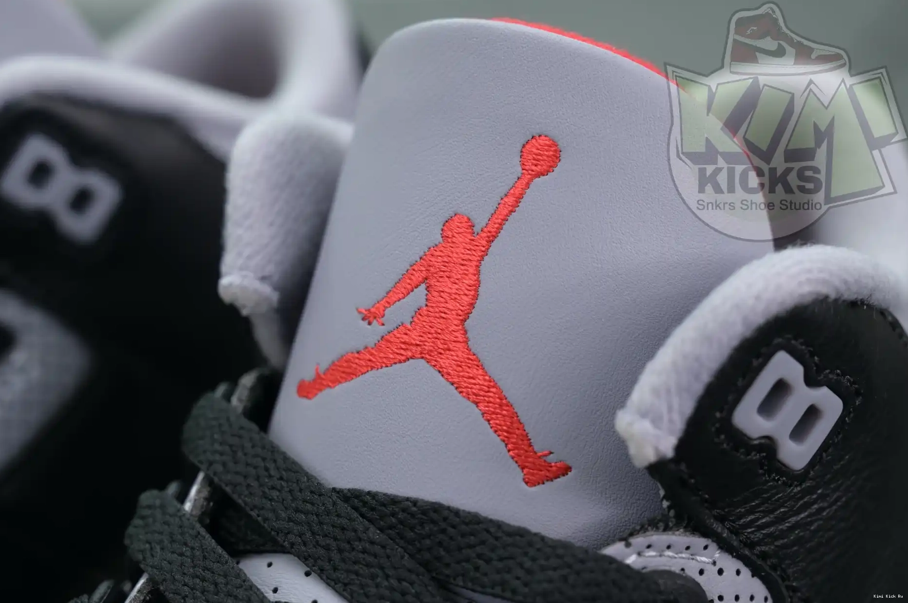 Cement Jordan Air Kimikick 3“Black Reimagined” 0711